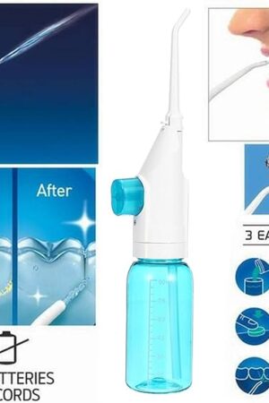 Oral Irrigator Dental Water Jet Floss Pick Teeth Cleaning Flusher Air Powered