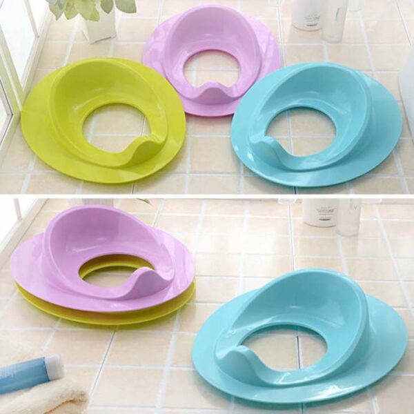 Baby Potty Seat for commode- Comfortable Training Kids Toilet Potty seat, Random Colours