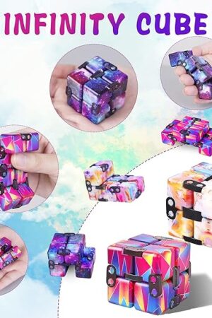 Infinity Cube Fidget Toy Prime Quality Gadget for Kids and Adults Stress and Anxiety Relief Cool Hand Mini Kill Time Toy