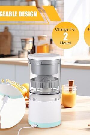 Portable Rechargeable Citrus Juicer - Electric