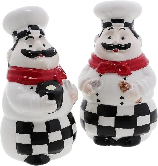 Bistro Chef Salt And Pepper Shaker Set | Kitchen Accessories