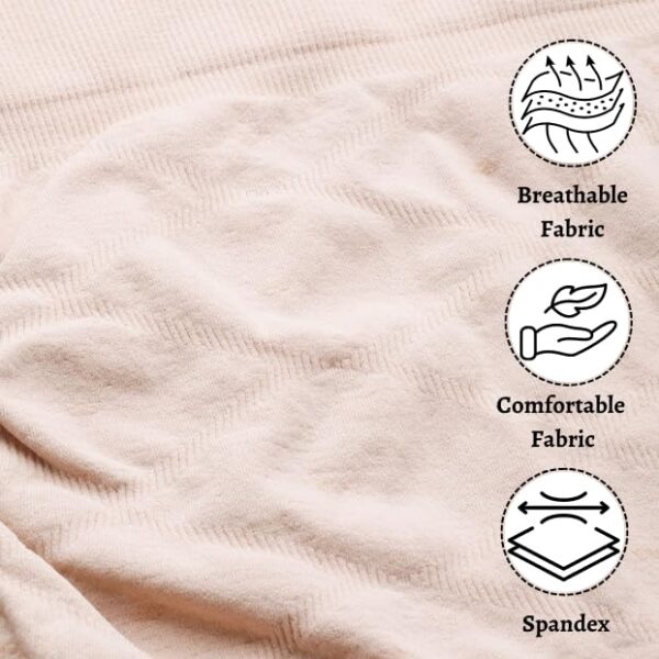 Stretchable Women's Tummy Tucker Body Shaper Belt for Belly and Thigh-Con