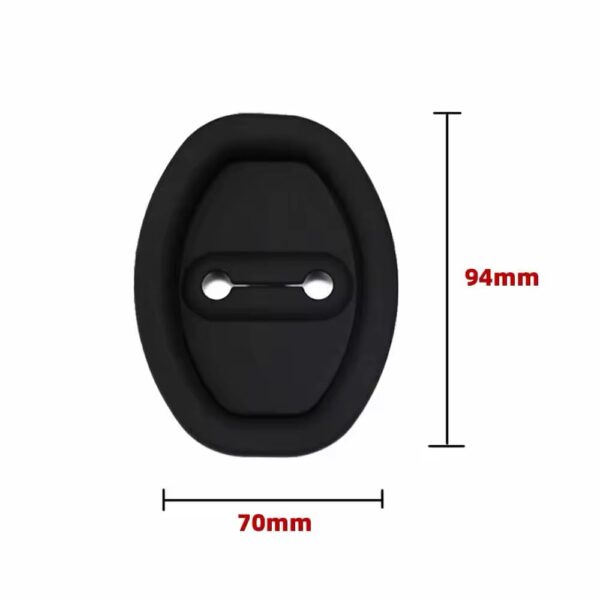 4 Pcs Universal Car Door Protector Anti-Vibration  Shock Absorber - Image 3