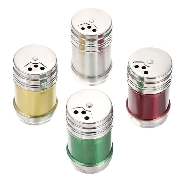 Salt box Steel container Black Pepper All Spices used to store 1pcs