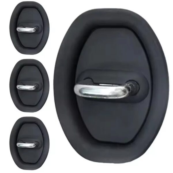 4 Pcs Universal Car Door Protector Anti-Vibration  Shock Absorber
