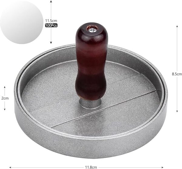 Burger Press Mold Non-stick Hamburger Press Maker  - Image 4