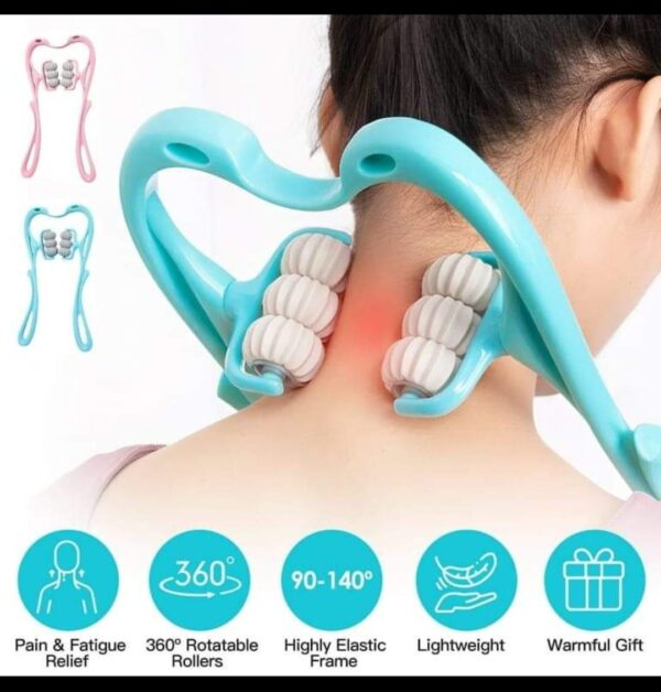 6 Wheel Neck And Body Massager Roller