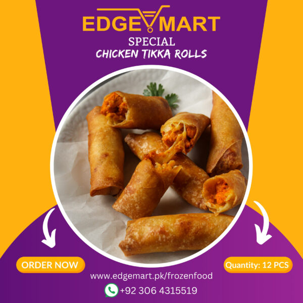 Chicken Tikka Rolls (12pcs)
