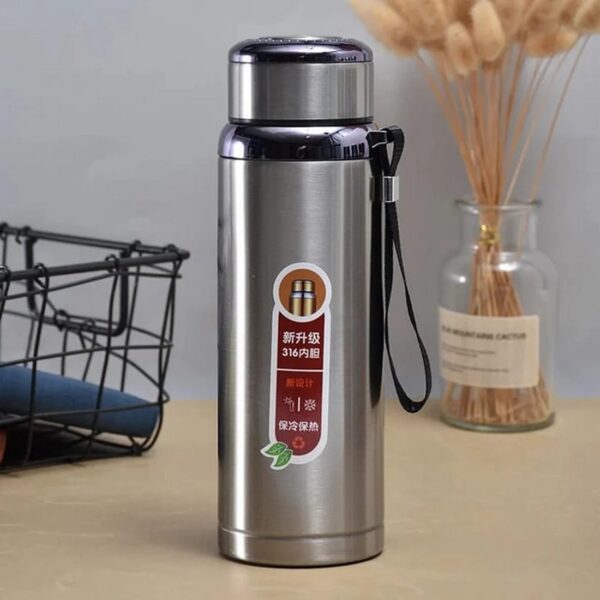Stainless Steel Vacuum Thermos Flask Bottle 800ml (Random Colors) - Image 7