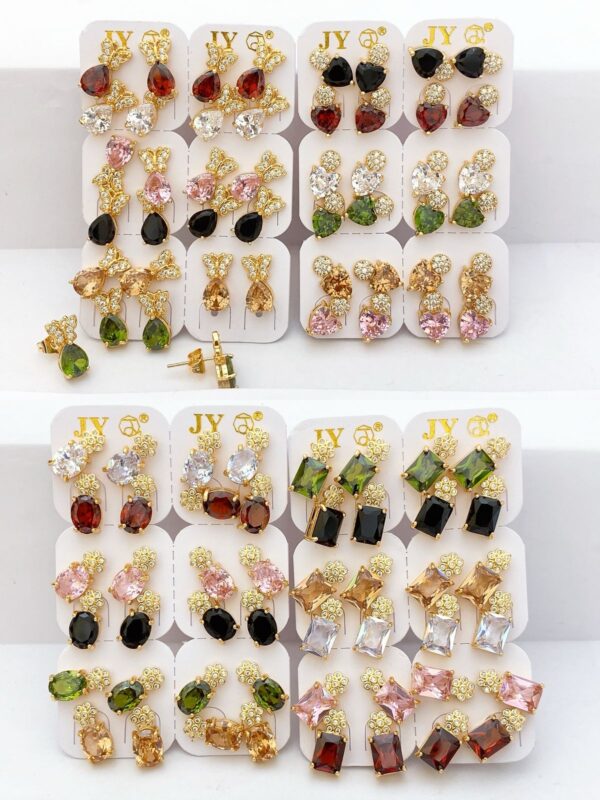 Imported tops in real stone fine Quality 6 pieces pack per pair