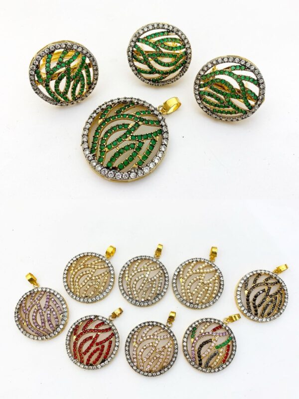 Native made combo set in real stones fine Quality