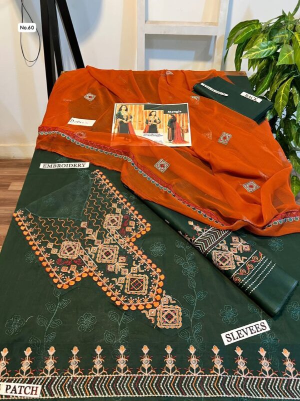 EID COLLECTION 2025 LAWN 9070 ZERKASH BRAND