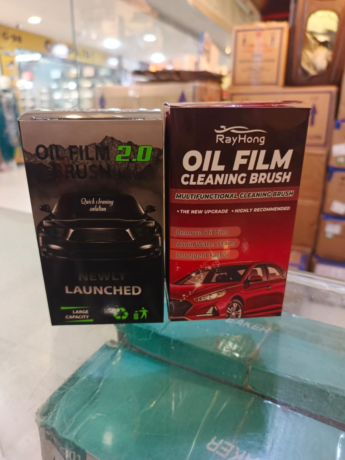 Car Glass Oil Film Removing Cleaner - Glass Polish Cleaner Windscreen - Image 2