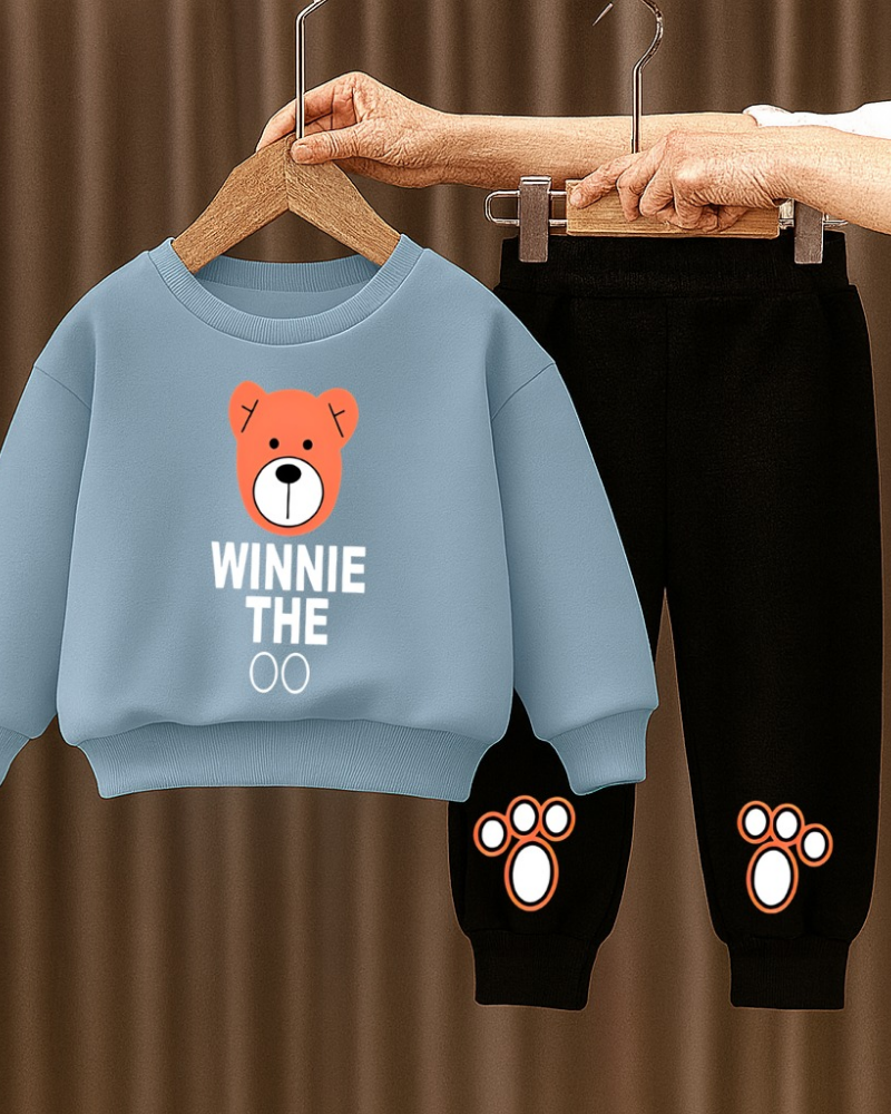 Kids Winter Sweatshirt & Trouser Set - Image 6