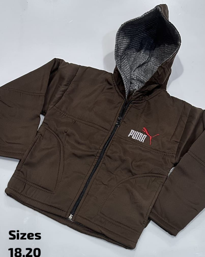 Premium Hooded Winter Jacket – Puma Style Edition - Image 3
