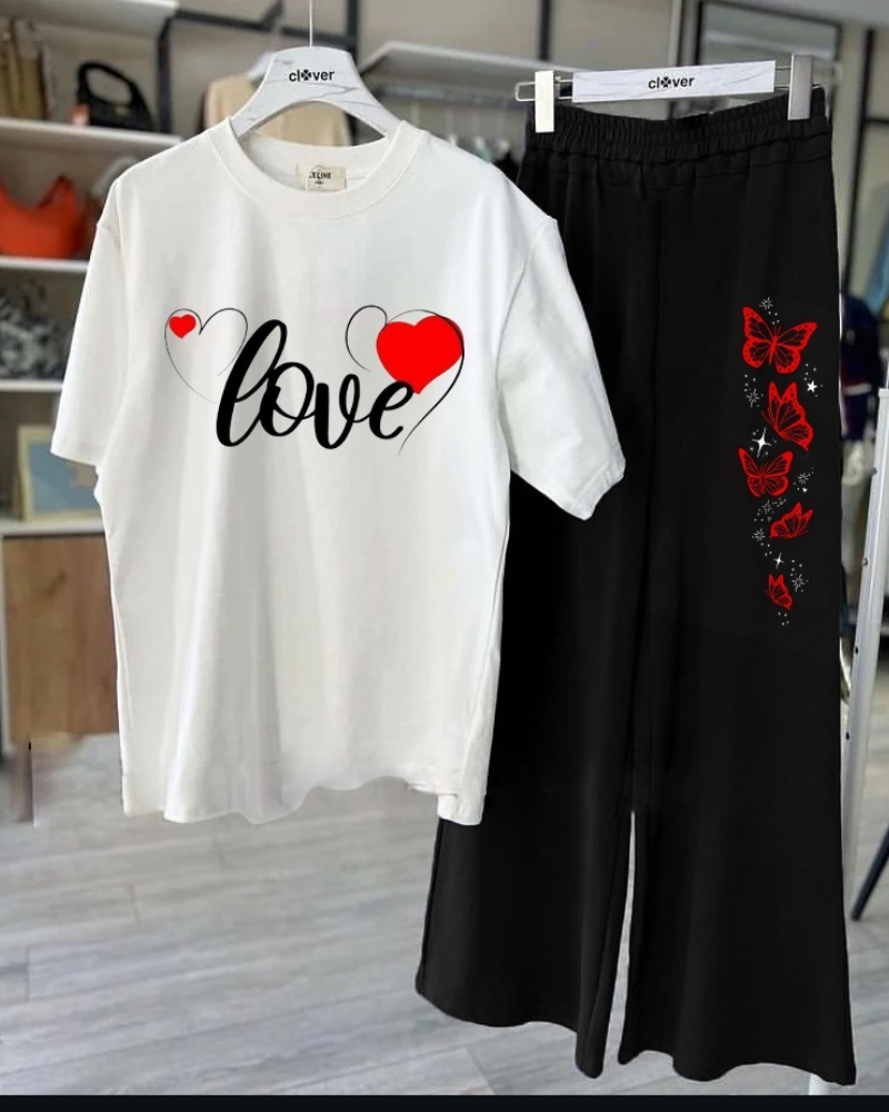 Printed Night Suits for Girls and Womens New Cotton Jersey - Image 10