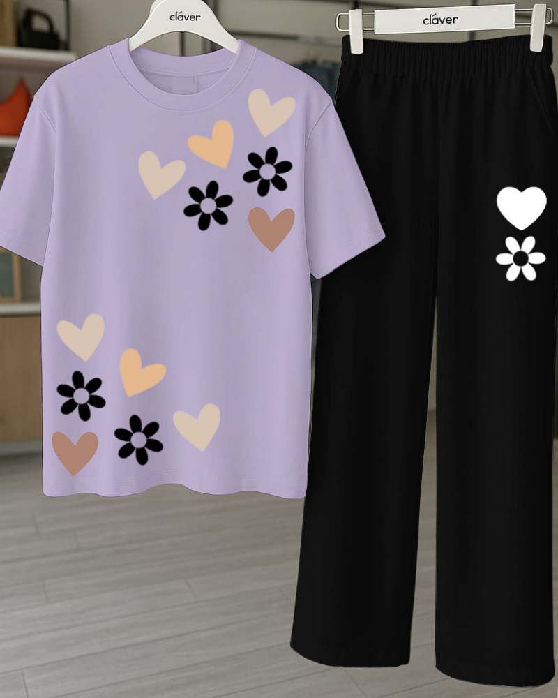 Printed Night Suits for Girls and Womens New Cotton Jersey - Image 14