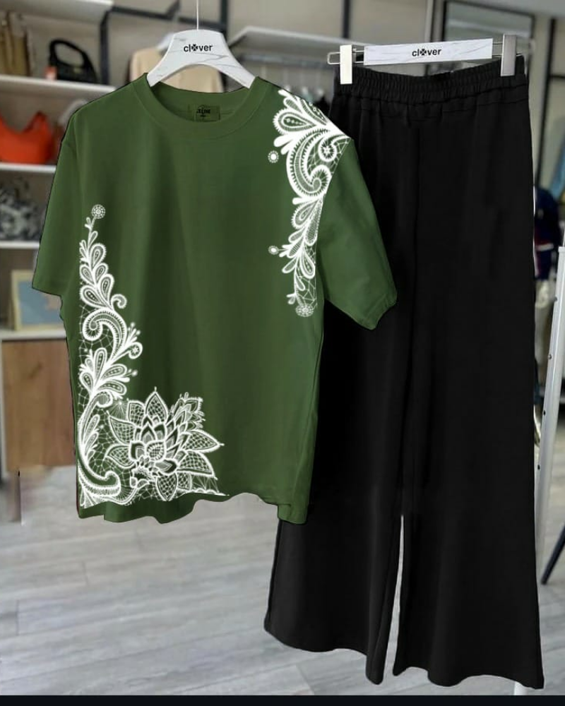 Printed Night Suits for Girls and Womens New Cotton Jersey - Image 15