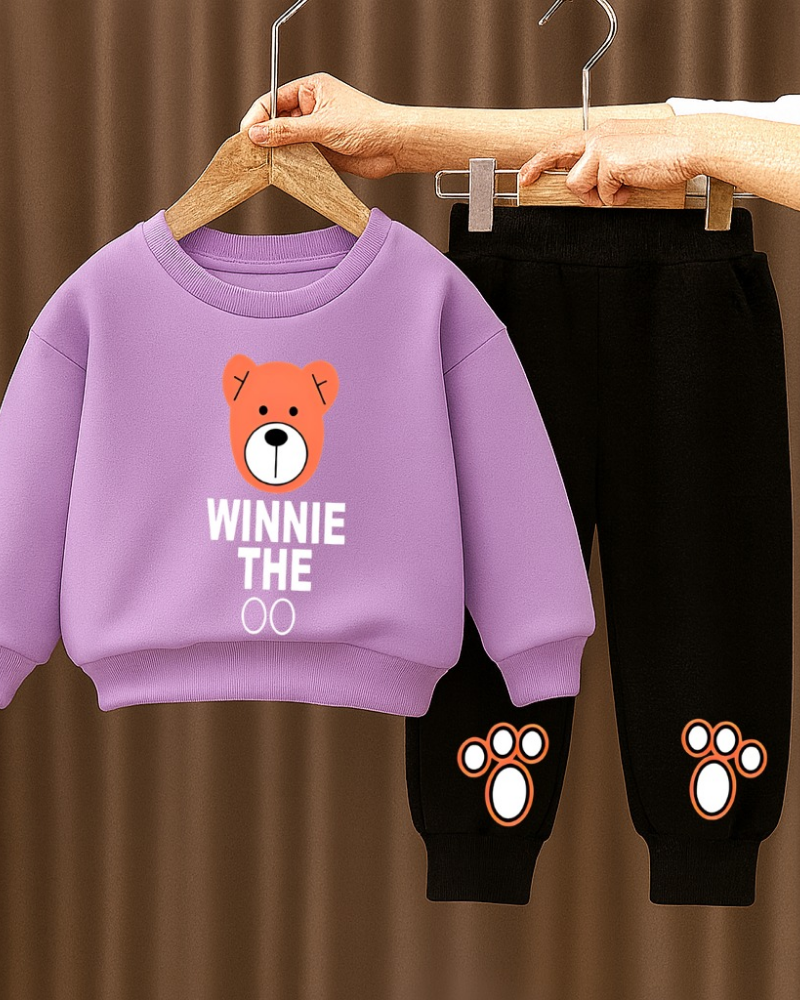 Kids Winter Sweatshirt & Trouser Set - Image 7