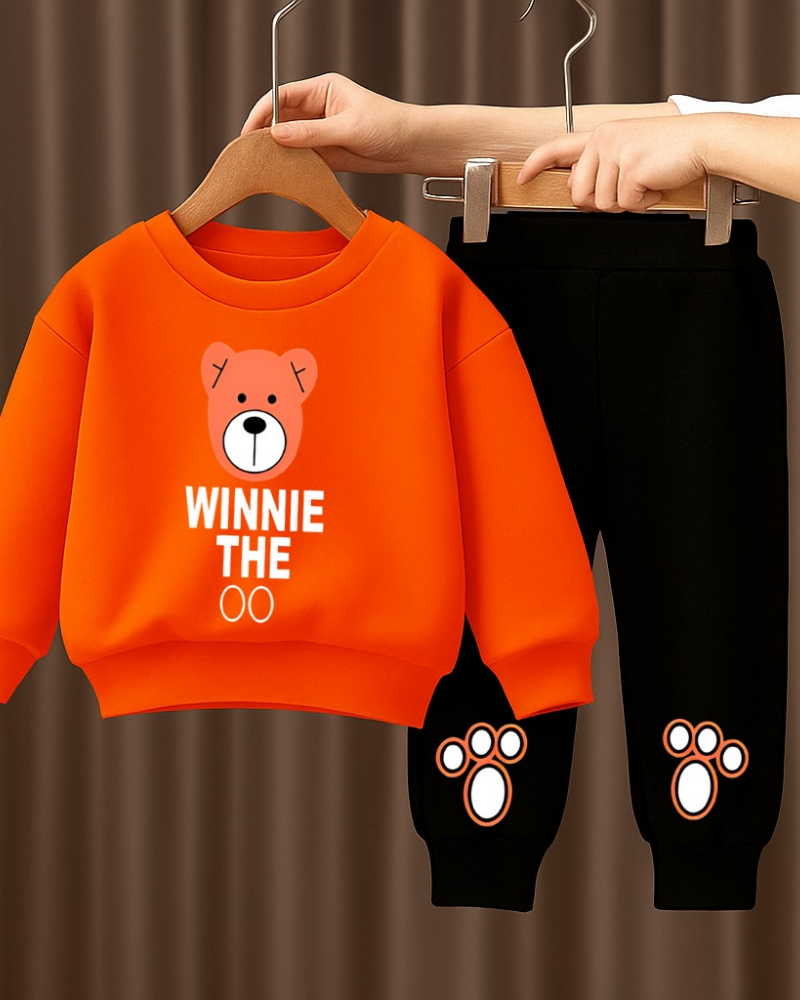 Kids Winter Sweatshirt & Trouser Set - Image 8