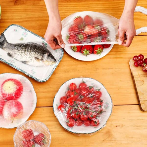 Disposable Food Cover Plastic Shopper Bags - Image 3