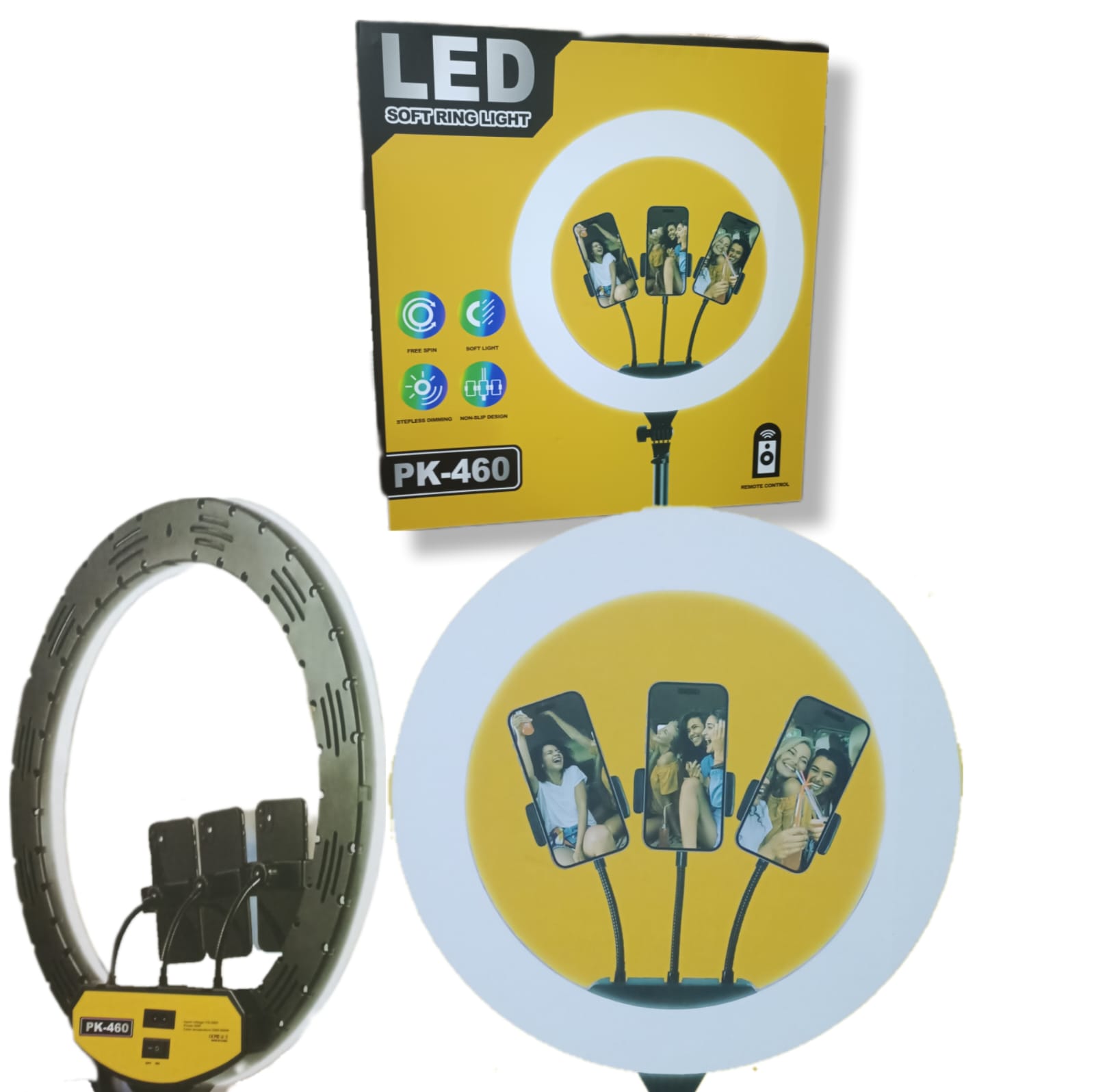 Led Ring Light With PHONE HOLDER - Image 2